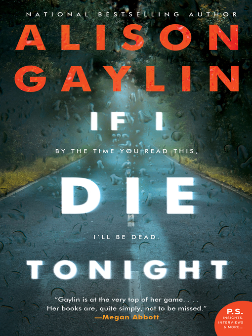 Title details for If I Die Tonight by Alison Gaylin - Wait list